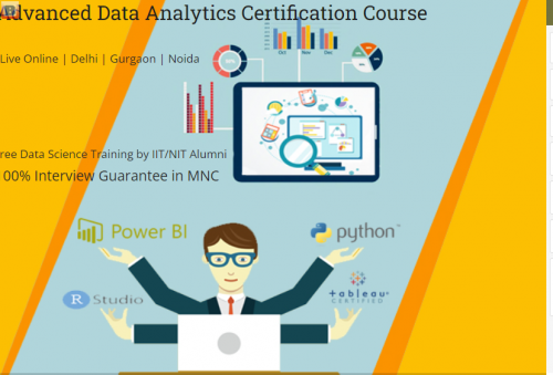 Data Analytics Training Course in Delhi, 100% Job, Online Training